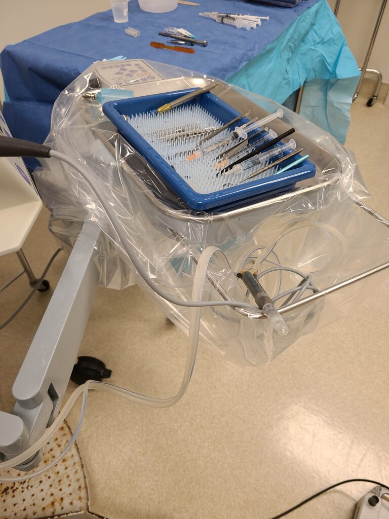 mayo stand cover sterile